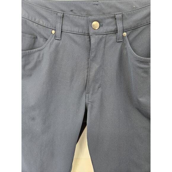 Lululemon Mens Size 32x30 ABC Pants Classic Fit Navy Blue City Preppy - Picture 4 of 5